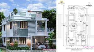 The second two storey home design has a total floor area of 175 square meters. Floor Plan 2 Storey House Design With Rooftop House Storey