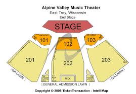 Alpine Valley Music Theatre Tickets Venues