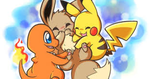 1 die/eine entwicklung stoppen, verhindern, vorantreiben. Group Hug With Pikachu Charmander And Eevee Pikachu Susse Tiere Zeichenvorlagen