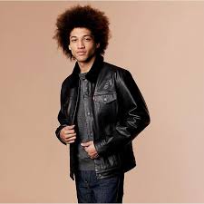 Levi S Levi S Nba Leather Sherpa Trucker Jacket Los Angeles Lakers Levis Cloth