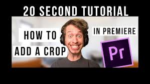 Learn how to crop movies in premiere professional. Jordan Dueck How To Crop Video In Premiere Pro Premiere Bro