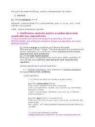 Referitor la morfologia vegetalelor și animalelor. Valori Morfologice Si Sintactice Verb Si Substantiv