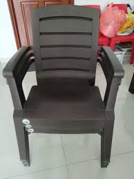 You can buy the best plastic chairs for home from brands such as nilkamal, flipkart perfect by using plastic chairs we can even help in reducing deforestation. Two Plastic Arm Chair Stackable Furniture Tables Chairs On Carousell