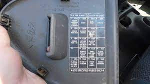 Right hand seat fuse box range rover 2. Dodge Neon 1994 2000 Fuse Box Location And Diagram Youtube
