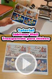 Viniltransparentesublimable Para Imprimir Stickers O Calcas Make It Yourself Video Es Videos