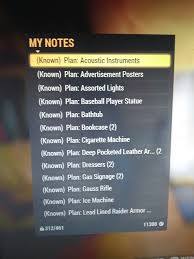 The most common fallout 76 poster material is wood. Fallout 76 Plans Recipes For Sale Psn Thegrandduke Album On Imgur