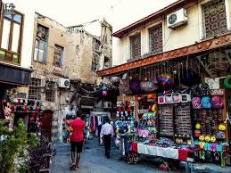القيمرية دمشق في 13 10 2016 Qymarieh Damascus On 13 10 2016 Syria Damascus دمشق سوريا عدسة شاب دمشقي Street View Photo Syria