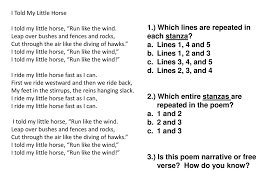 A poem consisting of 3 stanzas and an envoy. 3rd 9 Weeks Reading Test Review Ppt Download