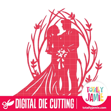 Download Wedding Bride Groom Tree Branch Frame Totallyjamie Svg Cut Files Graphic Sets Clip Arts