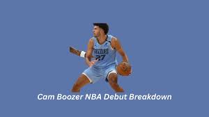 Cam Boozer NBA Debut Breakdown