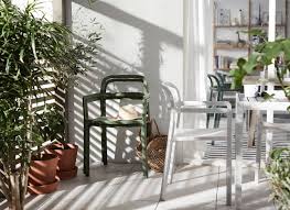 Ypperlig Chair With Armrests In Outdoor Light Grey Ikea Switzerland Outdoor Chairs Ikea Ypperlig Ikea