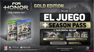 Gold edition xbox one *new! For Honor Gold Edition Playstation 4 Game Es