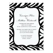 Black And White Invitation Card Background Zebra Print Black White Background Wedding Card Animal Print Wedding Wedding Invitations Usa Printing Wedding Invitations