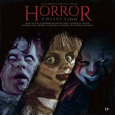 All genres romance tv movie mystery science fiction comedy family action fantasy war drama horror adventure history western thriller documentary music crime animation. 2021 Horror Collection Wall Calendar Trends International 9781438879123 Amazon Com Books
