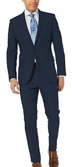 They come with a smart tailoring crease through the centre. Men Slim Fit Suits Guide How To Wear Suits Expert