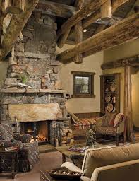 Western Design The Trapper S Cabin Big Sky Journal Log Home Interiors Log Home Living Rustic House