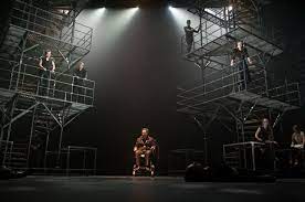 I Have Been Looking For Sets Or Scenes Which Are Very Bleak And Bare Which Gives An Idea Of A Post Apocalyptic Lan Set Design Theatre Set Design Scenic Design