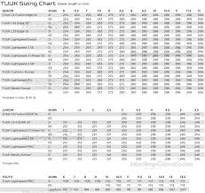 Bauer Youth Hockey Skate Size Chart Best Picture Of Chart