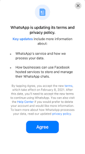 Seorang juru bicara whatsapp yang dikonfirmasi independent mengonfirmasi bahwa semua pengguna harus setuju dengan persyaratan baru tersebut sebelum 8 februari 2021 jika mereka ingin terus menggunakan aplikasi. Whatsapp Will Deactivate Your Account If You Don T Accept New Privacy Pop Up