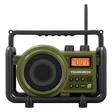 Sangean Compact Am Fm Aux In Ultra Rugged Rechargeable Digital Tuning Radio In Green Tb 100 The Home Depot Digital Radio Portable Radio Radio