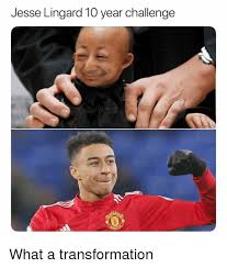 20 wholesome memes for victims of april fools' day pranks. Jesse Lingard 10 Year Challenge What A Transformation Soccer Meme On Me Me