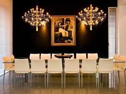 Here you can see the lovely black rectangular dining table that matches the dark tone of the stone fireplace. Black And White Dining Room Ideas Eatwell101