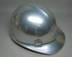 Jackson Aluminum Hard Hat Made In Warren Michigan Marked Sc 50 Hard Hat Warren Michigan Jackson