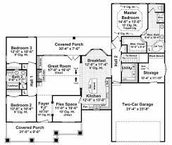 Features of split bedroom house plans. Craftsman Style House Plan 3 Beds 2 Baths 1800 Sq Ft Plan 21 247 Eplans Com