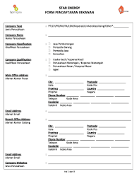 Jika kita menggunakan kertas untuk membuat formulir pendaftaran tentu saja membutuhkan biaya yang tidak sedikit apalagi jumlah pendaftar sangat banyak tentu saja formulir yang harus di siapkan. Format Formulir Pendaftaran Online Fill Online Printable Fillable Blank Pdffiller