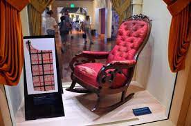 President abraham lincoln — america will never be destroyed from the outside. The Chair In Which Abraham Lincoln Was Shot In 9gag