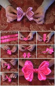 Como Hacer Lazo De Cinta De Raso Para El Pelo Usefuldiy Com Diy Baby Bows How To Make Bows Baby Bows