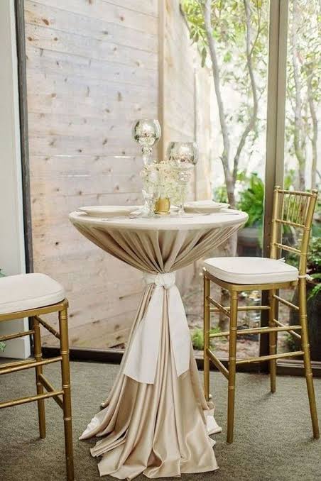 wedding reception cocktail table decoration ideas