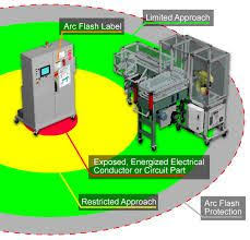 Arc Flash Hazard Labels And Arc Flash Boundary Chart