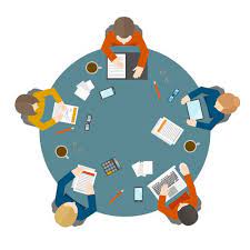 How I Finally Figured Out Collaborative Writing Business Illustration Flat Design Illustration Top View