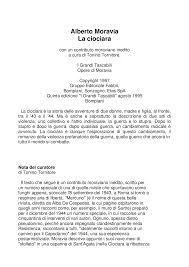 La ciociara è la storia delle. La Ciociara Alberto Moravia Docsity