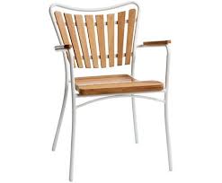 Gartenstuhl Hard Ellen Weiss Teak Gartenstuhle Gartenstuhl Weiss Teak