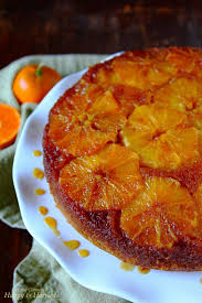 Upside Down Orange Cake Recipe Orange Recipes Orange Cake Upside Down Cake