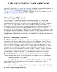 These agreements are also known as a confidential agreement (ca), a confidential disclosure agreement (cda), a. Free Employee Non Disclosure Agreement Nda Pdf Word Docx