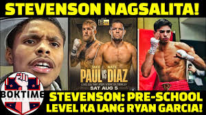 SHAKUR STEVENSON NAGSALITA!