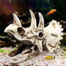 What's the best way to make an aquarium? 2020 Fish Tank Decoration Glass Container Diy Landscaping Cranium Triceratops Aquarium Decoration Resin Artificial Decoration Buy Fish Tank Decoration Glass Container Diy Landscaping Cranium Triceratops Landscape Cranium Triceratops Aquarium
