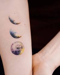 L equipe full moon tattoo @marie la plage @fredfullmoon 35 Impressive Moon Tattoo Creative Designs Ideasdonuts