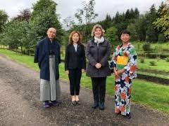 The japanese garden entrance the japanese tea ceremony umbrella visible also from the tea ceremony room. The Japanese Garden Cowden General Admissions Now Open Consulate General Of Japan In Edinburgh