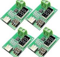 Amazon.com: innomaker 4Pcs Type-C QC AFC PD2.0 PD3.0 to DC ...