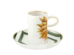 The cups are usually made from porcelain, pottery or ceramic. Amazonia Espresso Cup By Vista Alegre