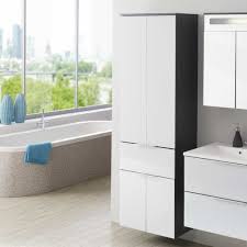Mehr platz und ordnung im bad » badezimmer hochschränke & standschränke im mega möbel sb. Bad Hochschrank In Weiss Anthrazit Hangend Jetzt Bestellen Unter Https Moebel Ladendirekt De Bad Badmoebel Badezim Badezimmer Schrank Bad Hochschrank Schrank