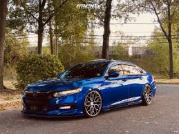 The 2018 honda accord is offered in nine trims total, including: 2018 Honda Accord Sport With 20x9 Vossen Hf 2 And Nexen 245x30 On Coilovers 818208 Fitment Industries