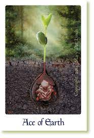 The Ace Of Earth Nothing Comes Except First A Dream And Here S The Dream Seed Under The Earth Seeds Tarot Earth