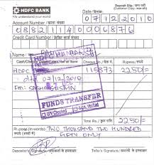 Hdfc bank deposits are covered under the deposit insurance scheme of rbi in which up to ₹ 5 lakh of all deposits of a depositor are insured by dicgc. Hdfc Bank Deposit Slip Credility Mobile App Based Loan Origination Solution For Nbfcs Hfcs Microfinance And Other Financial Lending Companies Because Of This People Feel Like