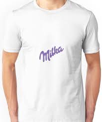 Milka Chocolate Logo Print T Shirt By Iepster Shirts T Shirt Classic T Shirts