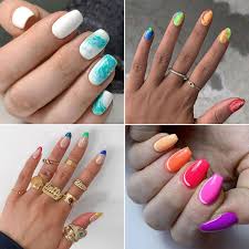 That's why we rounded up 30 of our favorite simple and easy nail designs that you can do at home (and probably with the nail colors you already own). 125 Cute Summer Nail Designs Colorful Ideas Trends Art 2021